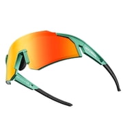 ROCKBROS Polarized Cycling Sunglasses Unisex, UV Protection Road/Mountain Bike Clear Sports Glasses