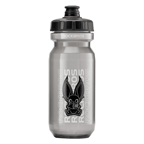 ROCKBROS Cycling Water Bottle 600ml Squeezable Lightweight Water Cup with Dust Cover