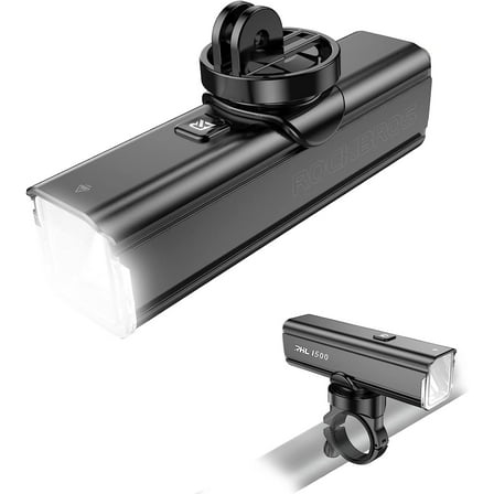 ROCKBROS Cycling headlight Bike Front Frame Light USB LED 1000LM Waterproof Smart Light