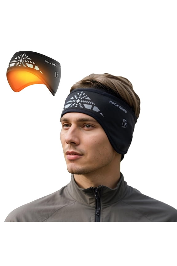 Fleece Ear Muffs Warmers Adjustable Headbands for Men Women Cold Weather Winter Outdoor