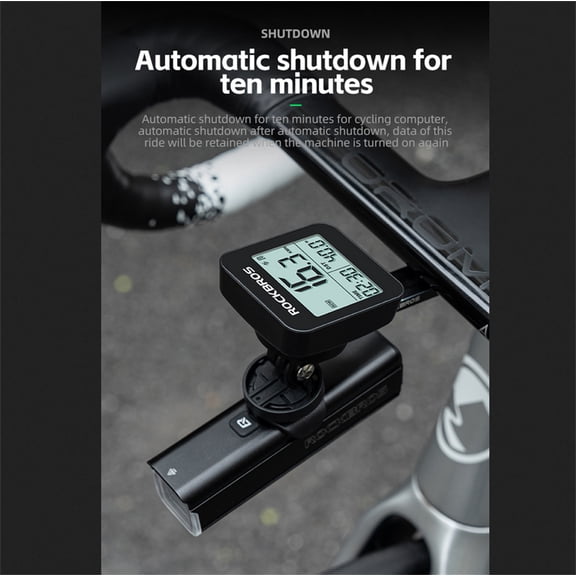 ROCKBROS GPS Bike Computer Waterproof Wireless Speedometer Professional