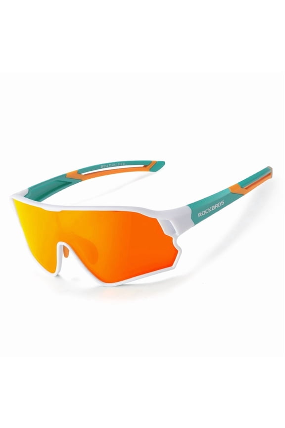 Kids Wrap Sports Shield Baseball Cycling Sunglasses MultiColor 8-14 age