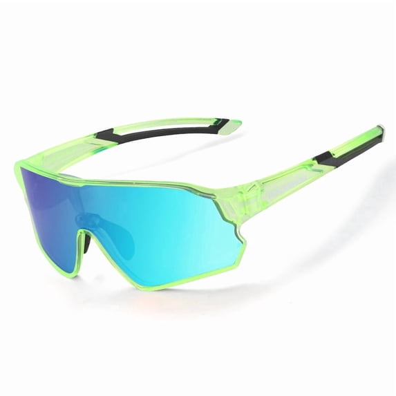 ROCKBROS Kids Wrap Sports Shield Baseball Cycling Sunglasses Multicolor 8-14 Age