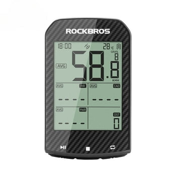 ROCKBROS M1 Pro Series Cycling GPS Meter 25 Riding Data Tracker Bluetooth 5.0 with APP sync Data Supportive 70H/1200mAh Battery Waterproof Bicycle Computer/Meter