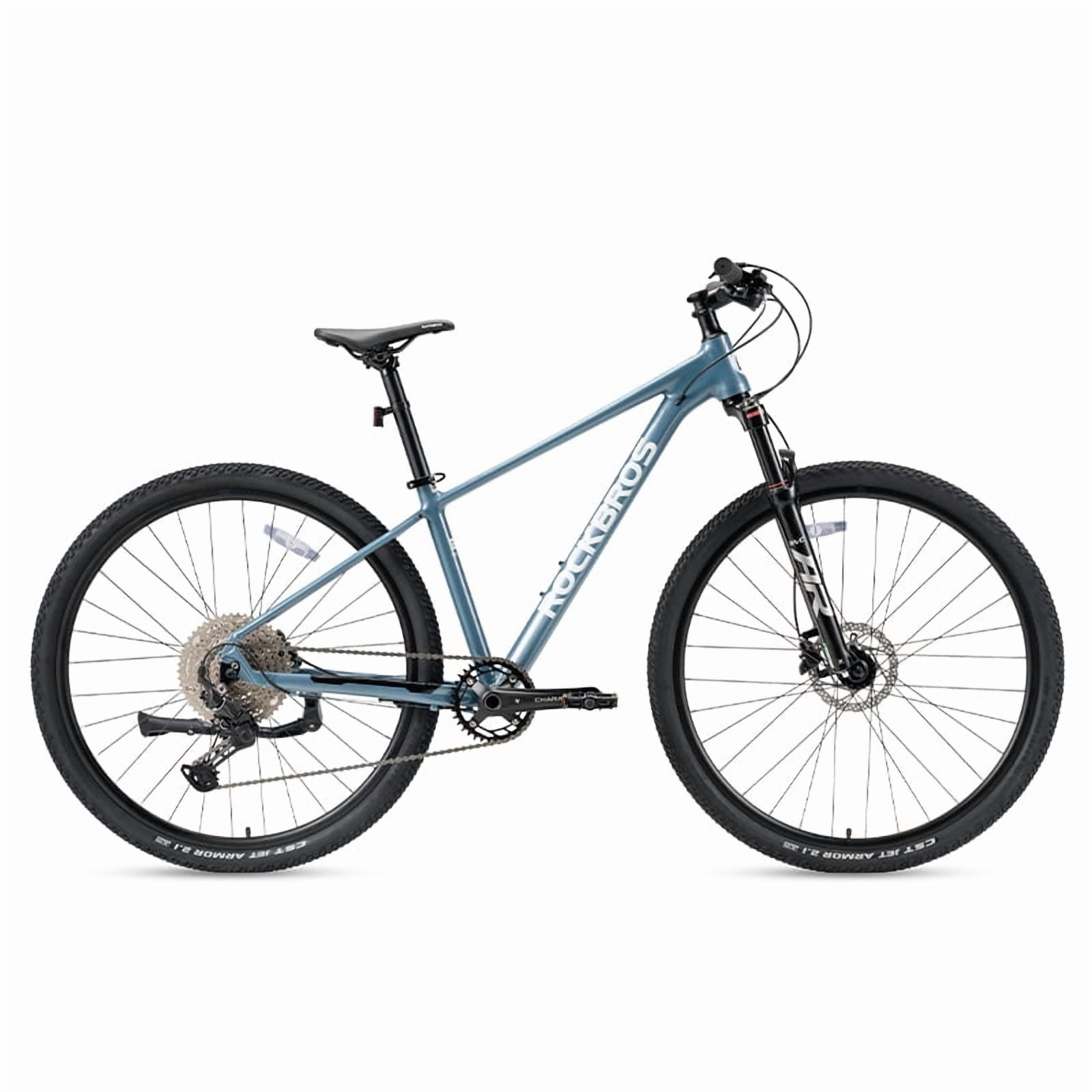 ROCKBROS MT400 Mountain Bike 29-inch Large Wheel 10-speed Shimano Shifting Oil Spring Shork Absorption Front Fork Disc Brake Aluminum Frame MTB Bicycle