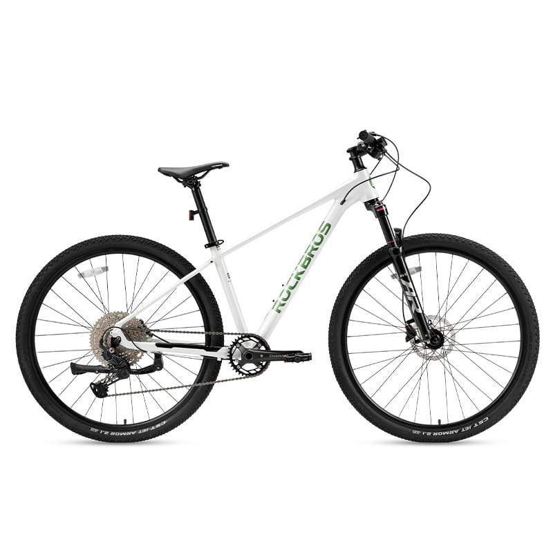 ROCKBROS MT400 Mountain Bike 29-inch Large Wheel 10-speed Shimano Shifting Oil Spring Shork Absorption Front Fork Disc Brake Aluminum Frame MTB Bicycle