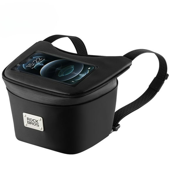 ROCKBROS Motorbike Front Bag Phone Holder 6.2 inch Sensitive Touch Screen Waterproof 2L Capacity Adjustable as Waist Bag Multifunctional Convenient Motorcycle Bags