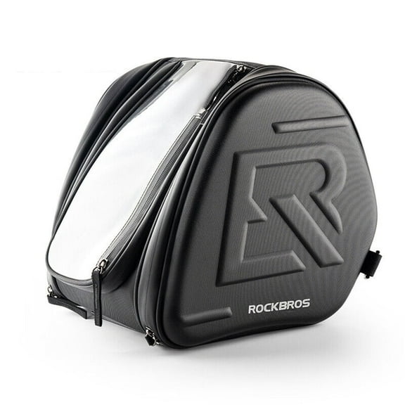 ROCKBROS Motorcycle Tank Bag 14L Waterproof Motorbike Oil Fuel Bag with Touch Screen Suit for Motor Scooters with Keels