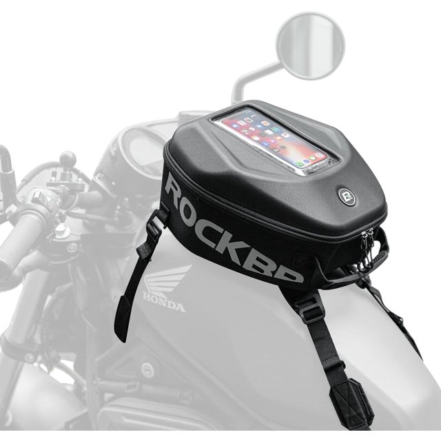 ROCKBROS Motorcycle Tank Bag Phone Pouch Hard Shell Waterproof 7L