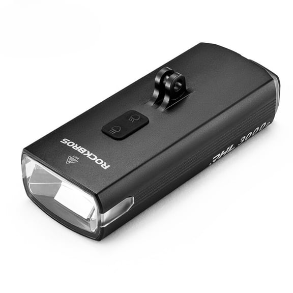 ROCKBROS New Bike Headlight 3000 Lumen Ultra Bright Cycling Front Frame Light 10000mAh USB-C Rechargeable