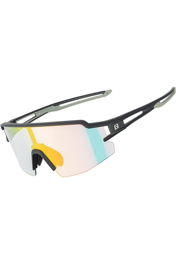 Photochromic Sports Sunglasses for Men Women Cycling UV Protection
