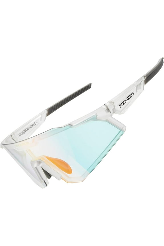 Photochromic Sports Sunglasses for Men Women Cycling UV Protection