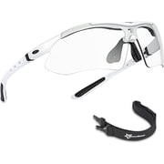 ROCKBROS Photochromic Sports Sunglasses for Men Women, UV Protection Lightweight Cycling Biking Running Fishing Outdoor Glasses