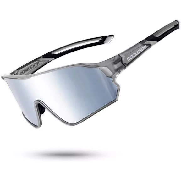 ROCKBROS Photochromic Sunglasses for Men Women Sports Cycling Glasses UV Protection Windproof Bike Glasses for Running