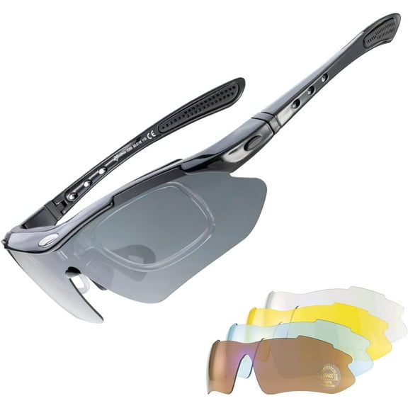 ROCKBROS Polarized Sports Sunglasses UV Protection Cycling Glasses Outdoor