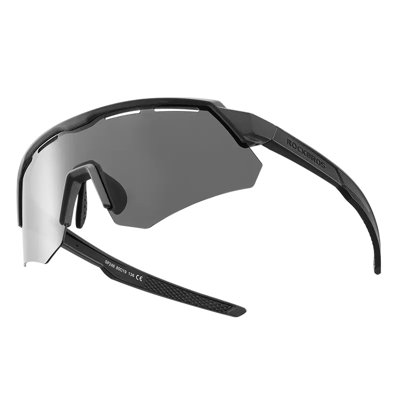 ROCKBROS Polarized Sunglasses Men Square Cycling Sports Driving Fishing UV400