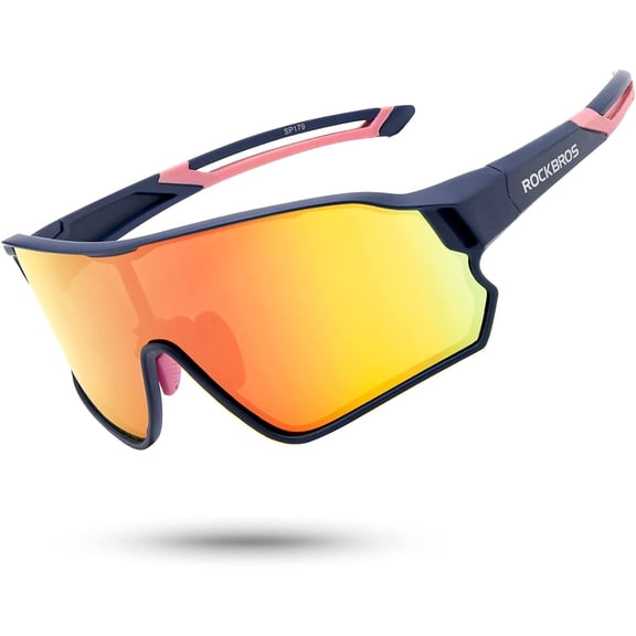 ROCKBROS Polarized Sunglasses UV Protection for Women Men Cycling Sunglasses