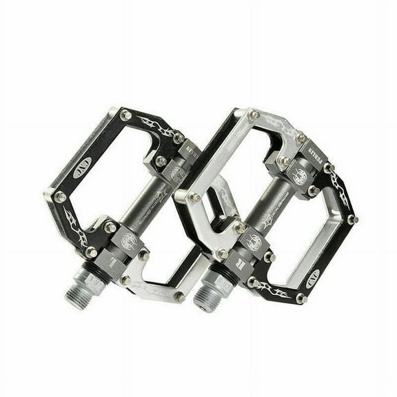 ROCKBROS Road Mountain Bike Pedals 3 Bearings 9/16" Aluminum Alloy Bicycle Pedals