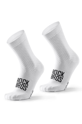 Road to Sky Cycling Socks for Men & Women, Breathable Quick-Dry Wicking Athletic Crew Socks