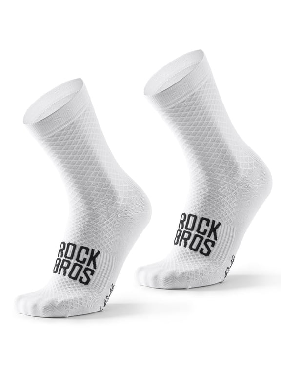 Road to Sky Cycling Socks for Men & Women, Breathable Quick-Dry Wicking Athletic Crew Socks