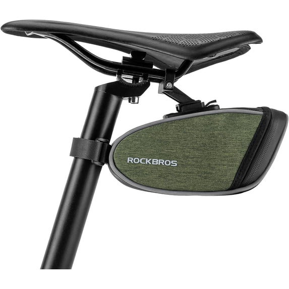 ROCKBROS Saddle Bags for Bicycle Road Bike Bicycle Seat Bag Bicycle Bag Tool Bag Water-Repellent Reflective with Bracket