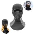 thumbnail image 1 of ROCKBROS Ski Mask Cold Weather Balaclava Winter Full Face Mask Windproof Fleece Thermal Hood for Men Women, 1 of 5