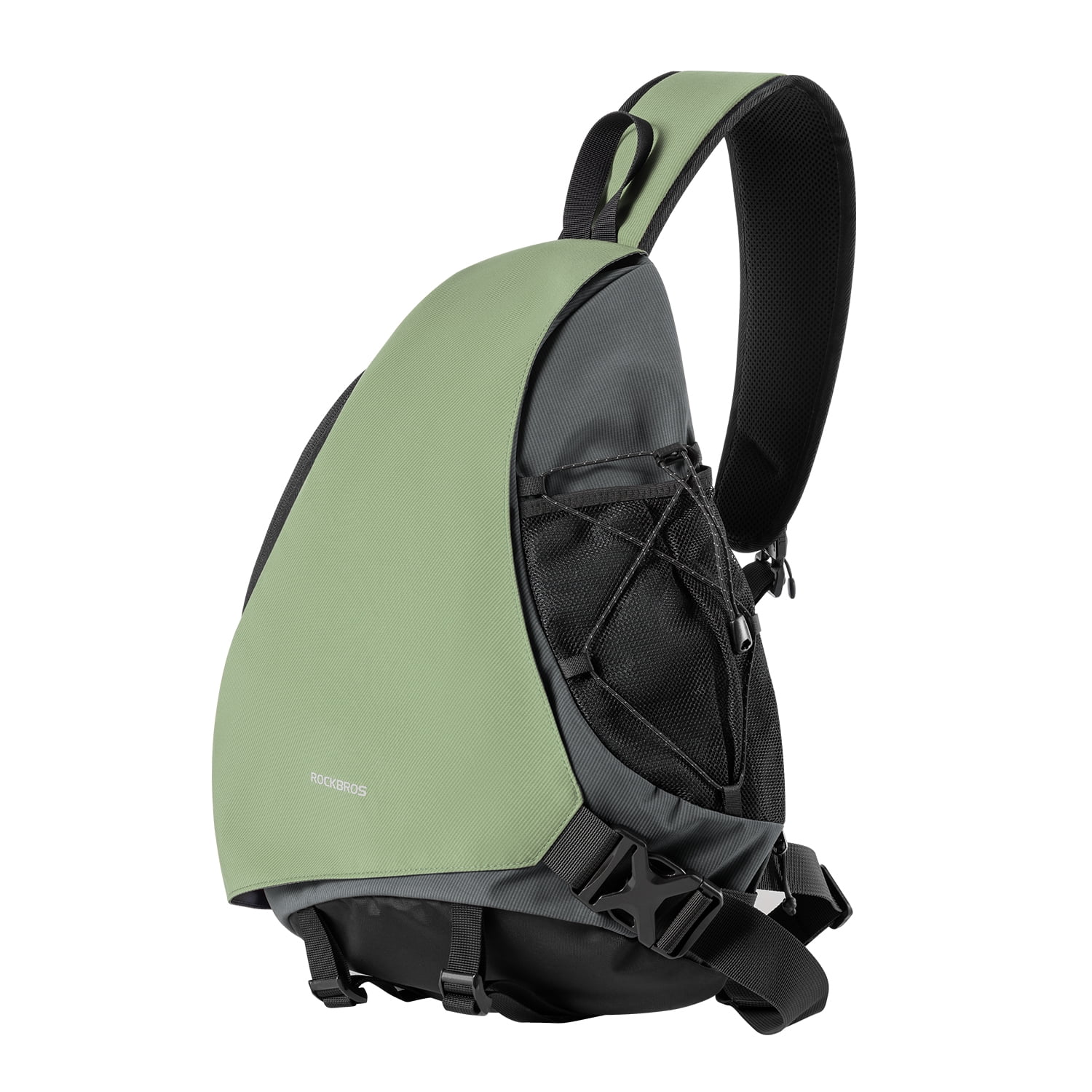 ROCKBROS Sling Backpack Outdoor Cycling Bow/Arrow Crossbody Bag Single Shoulder Straos 11.5L Capacity Lightweight Water-repellent Comfort Bags