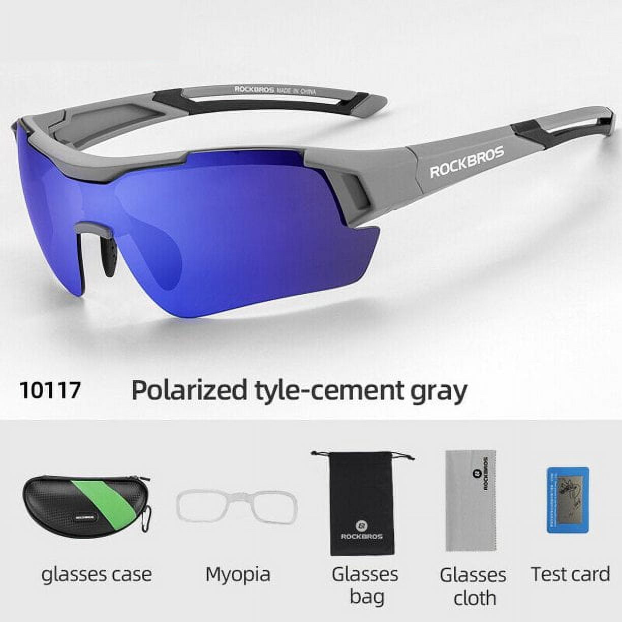 ROCKBROS Sport Sunglasses Men Women Cycling Glasses Polarized with