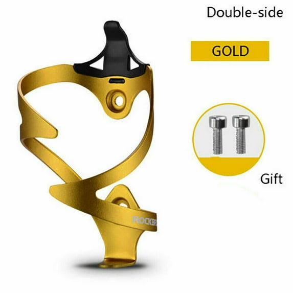 ROCKBROS Universal Water Bottle Bike Cage (Multi-Position, Gold)