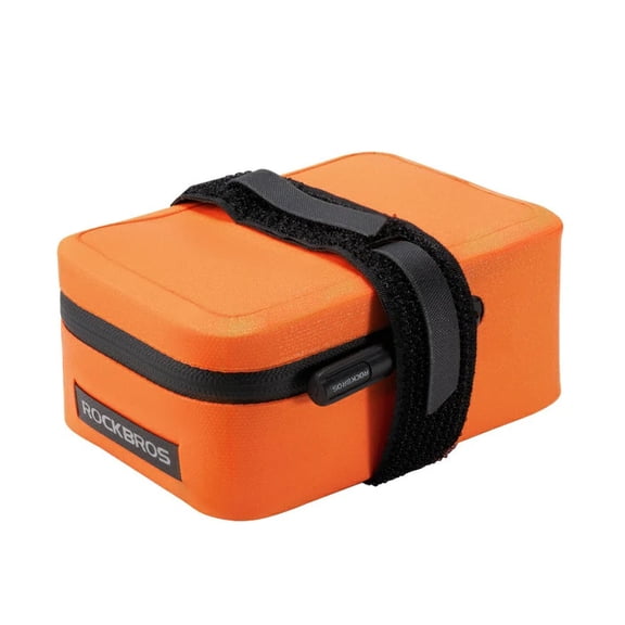 ROCKBROS Waterproof Bike Saddle Bag, Ultra Lightweight 48g Bicycle Under Seat Storage Bag for Road MTB Bikes