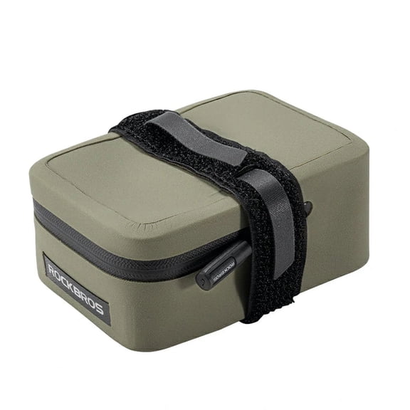ROCKBROS Waterproof Bike Saddle Bag, Ultra Lightweight 48g Bicycle Under Seat Storage Bag for Road MTB Bikes