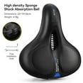 thumbnail image 1 of ROCKBROS Bike Saddle Wide Comfort Bicycle Seat,Memory Foam Padded Thickened Sponge Cycling Cushion Universal Fit for Bicycle Comfort Ride, 1 of 12