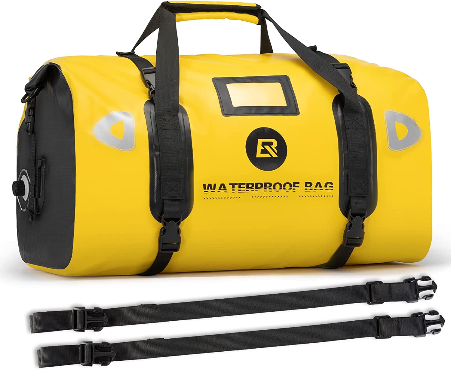 ROCKBROS Waterproof Duffel Bag 60L Motorcycle Travel Dry Duffel Bag for Motorcycling Boating