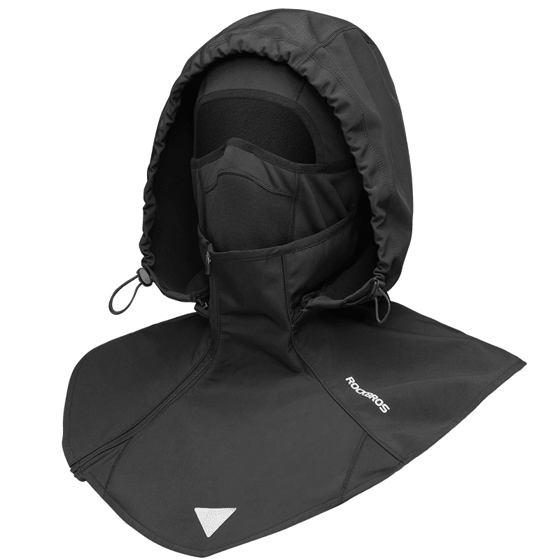 ROCKBROS Winter Ski Head Cover Thermal Fleece Balaclava Breathable Ski Face Mask Unisex with Hood Outdoors Sport Running Cycling Snow Skiing