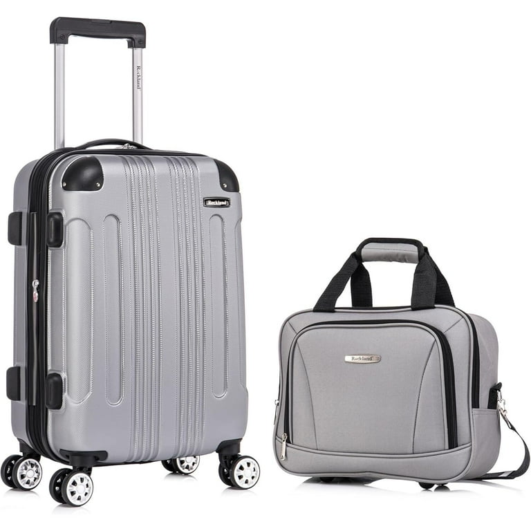 Rockland London Hardside Spinner Wheel Luggage, Carry-On 20-Inch