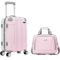 thumbnail image 1 of Rockland London Hardside Spinner Wheel Luggage, Carry-On 20-Inch and Tote 14-Inch, Mint, 1 of 7