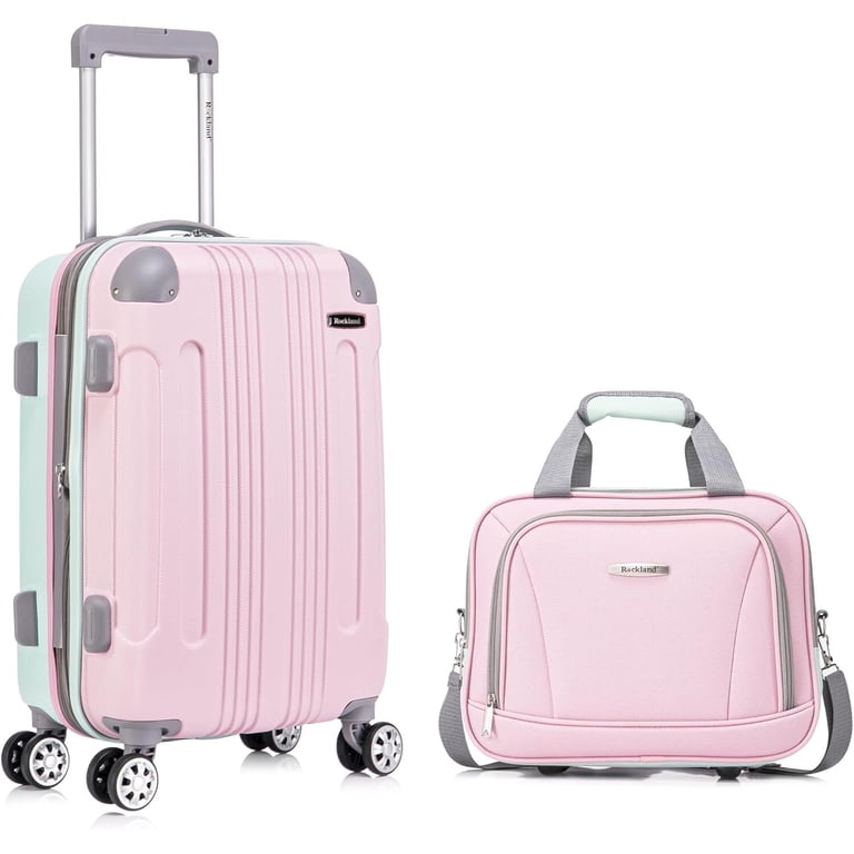 Rockland, Hardside Spinner Wheel Luggage, 20-inch Carry-On, Mint