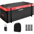 thumbnail image 1 of Rockland Soft Hitch Waterproof Cargo Carrier Bag, 14.5 cu.ft., 55" x 19" x 24", 100% Weather Resistant Storage with an Anti Theft Lock and 4 Safety Straps, for Cars Trucks SUVs, 1 of 8