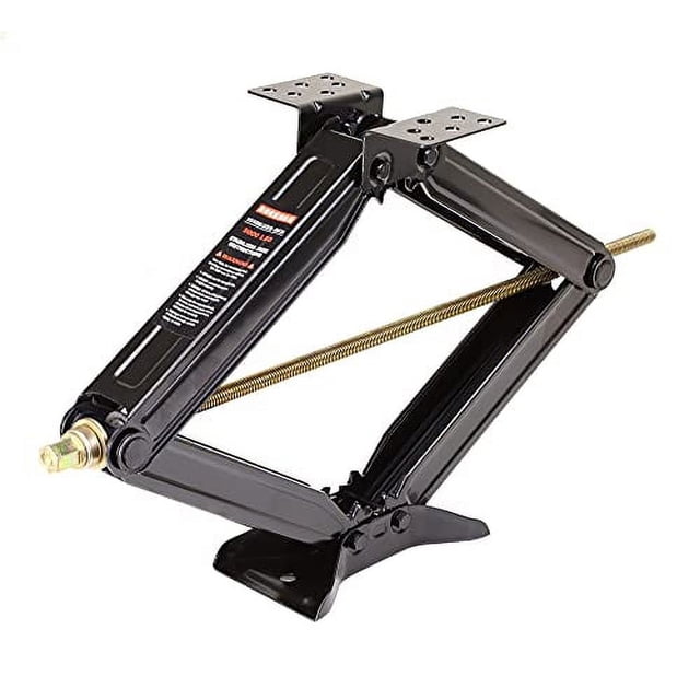 ROCKMAN RV Camper Trailer Stabilizer Leveling Scissor Jacks w/Socket