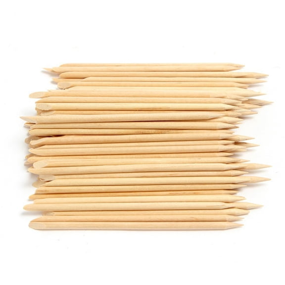 ROCKROK 100Pcs 4.5" Inch Wood Paint Stain Epoxy Resin Epoxy Mixing Stir Sticks Bubble Busters Tools Resin Bubble Remover Needle