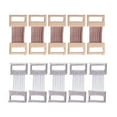 thumbnail image 1 of ROCKROK 10PC/Bag White Coffee Replacement Elastic Bandage Wrap Stretch Clips Fixation, 1 of 12