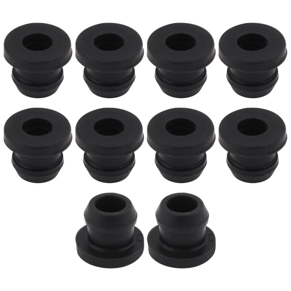 ROCKROK 10Pcs Stove Grommets Scratchproof Grates Grommet Kit Rubber Grommets