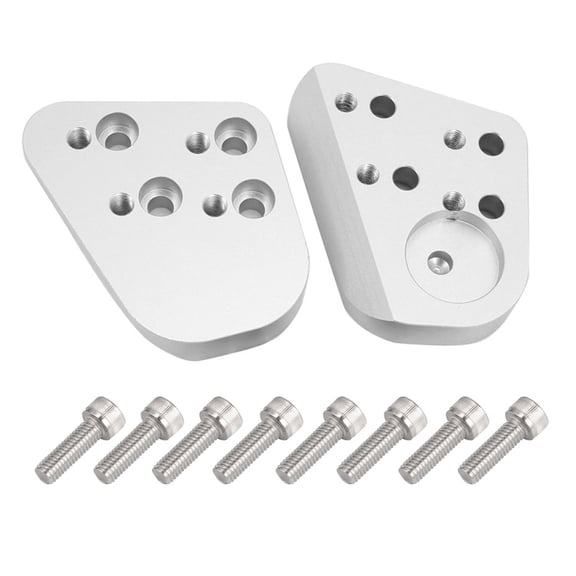 ROCKROK 2Pcs 19mm Thickness Motorcycle Handlebar Riser Fit for R1200RT R1100RT R1150RT