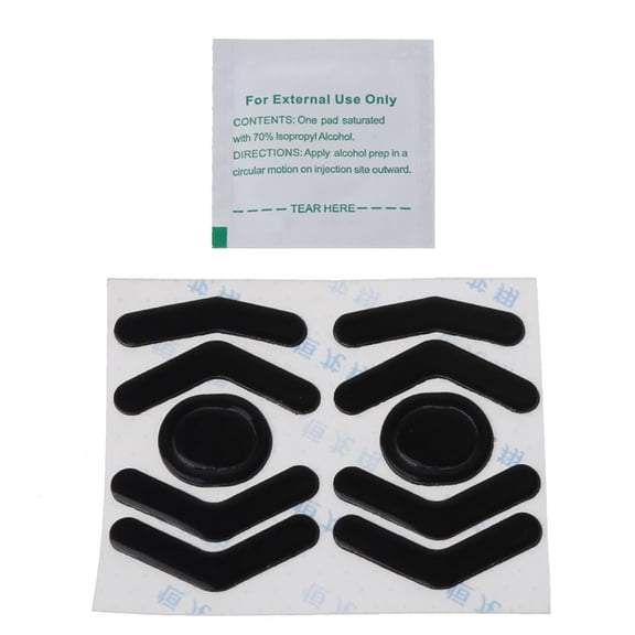 ROCKROK 2Set/Pack 0.6mm Mouse Feet Pads Sticker for G604 Mouse Glides Skates