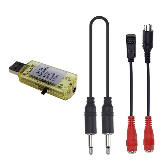 ROCKROK 30 in 1 Remote Control Flight Simulation Tool USB Port for Fixed Wing and FPV