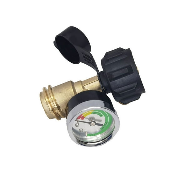 ROCKROK Accurate Propanes Pressure Reader Propanes Tanks Connector Propanes Level Checker
