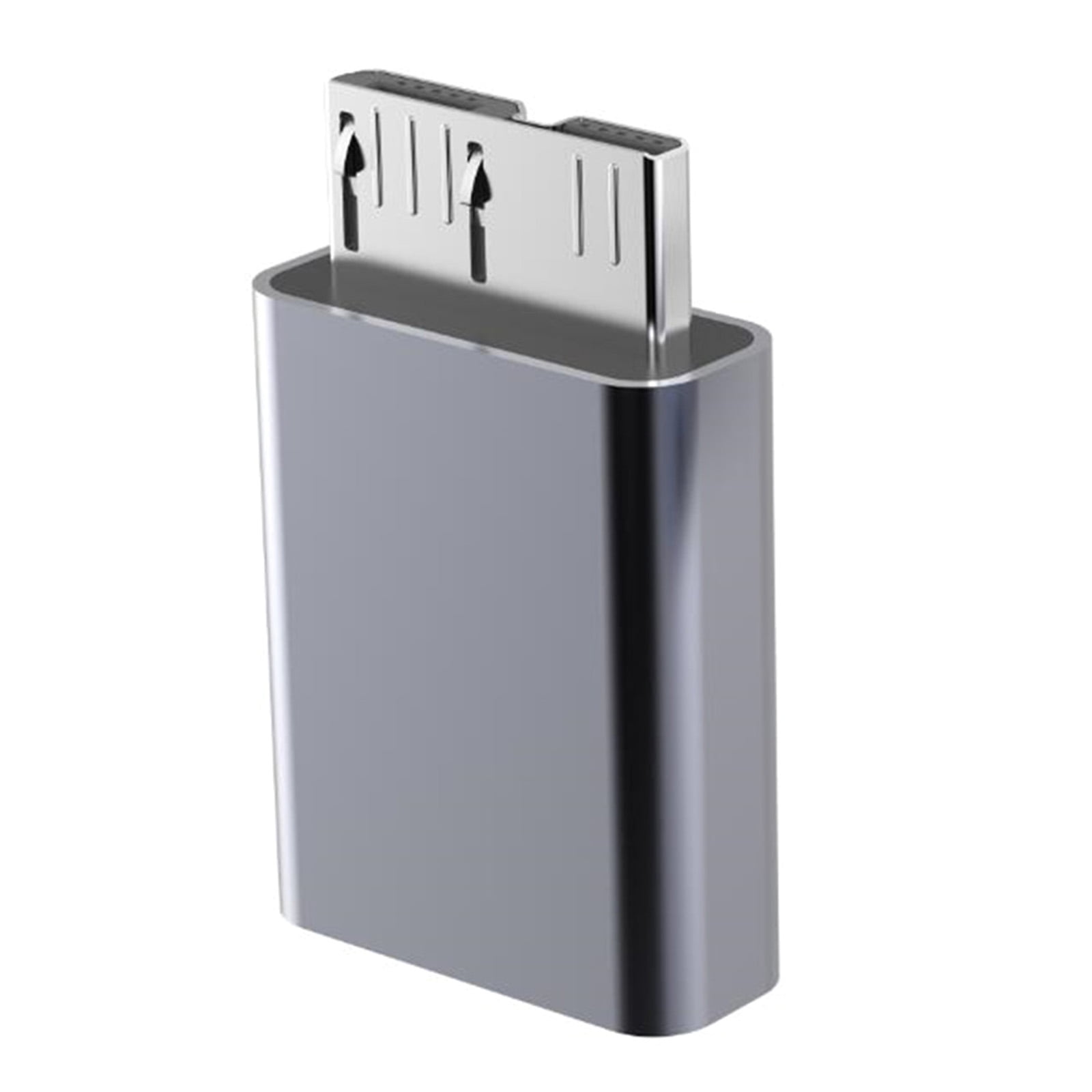 Rockrok b usb c male to type c female adapter usb3 0 b connector for