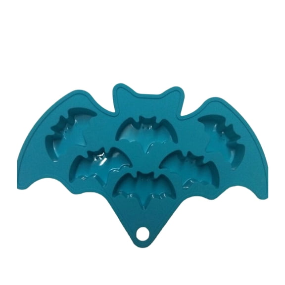 ROCKROK Baking Supplies Bat Shape Fondant Moulds Suitable for Oven and Dishwasher Use