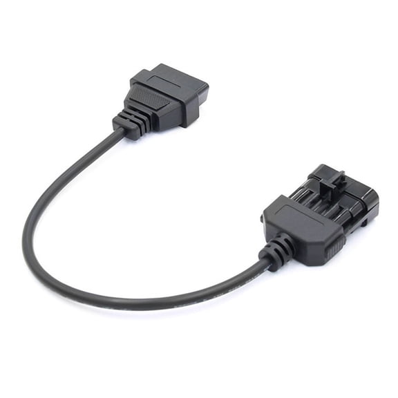 ROCKROK Car OBD Diagnostic Adapter Cable 10 Pin Connector for Efficient Fault Detection