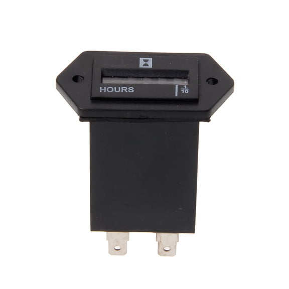 ROCKROK DC10V-80V Portable Engine Gauge Hour Meter for Motorcycle Boat Engines Counter
